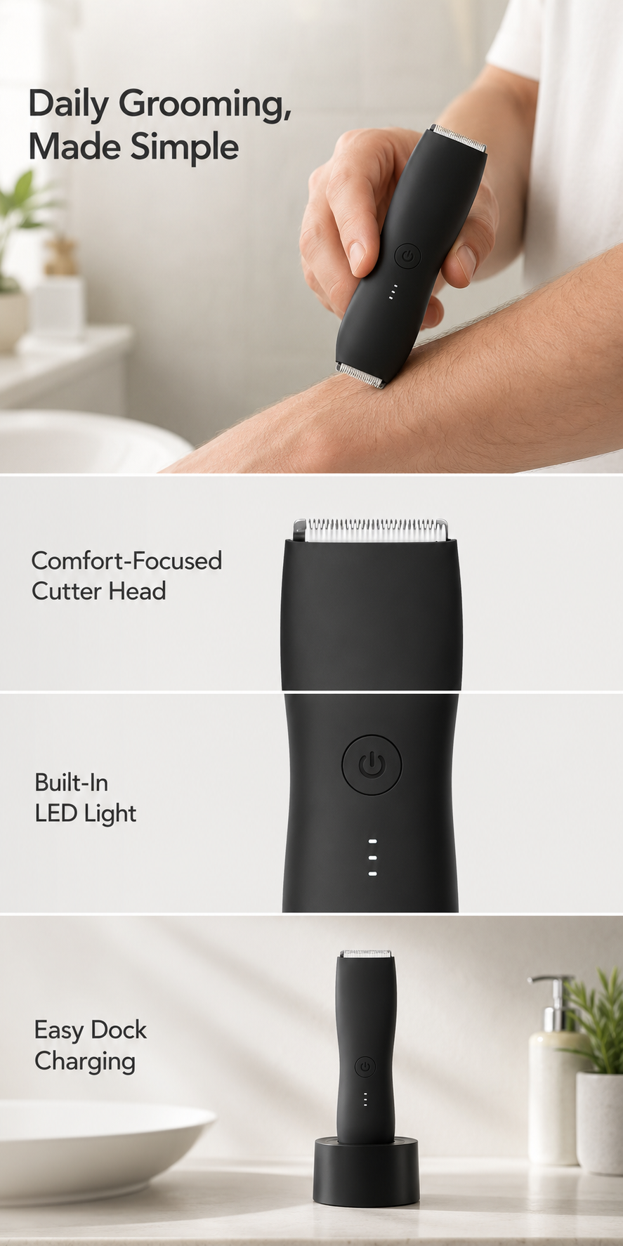 AIMEI HC-W050 body trimmer OEM product detail image C.